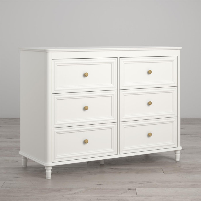 Little Seeds Piper 6 Drawer Double Dresser & Reviews Wayfair
